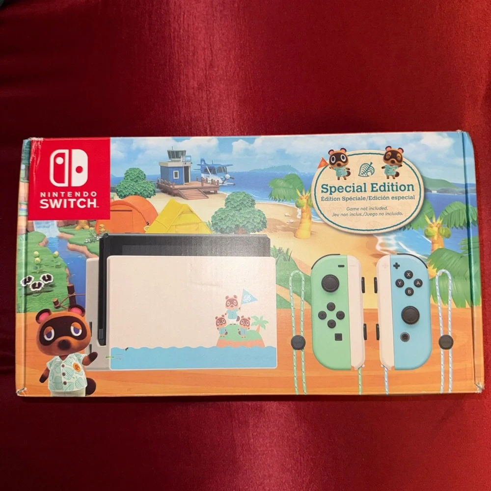 Nintendo Switch Animal Crossing Special Edition - 2 Games